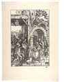 The Adoration of the Magi, from "The Life of the Virgin", Albrecht Dürer (German, Nuremberg 1471–1528 Nuremberg), Woodcut